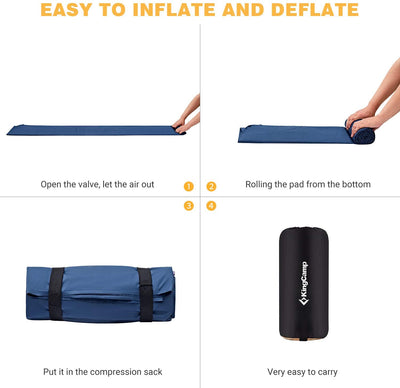 KingCamp Lightweight 3.9 Inches Thick Mattress Single/ Double