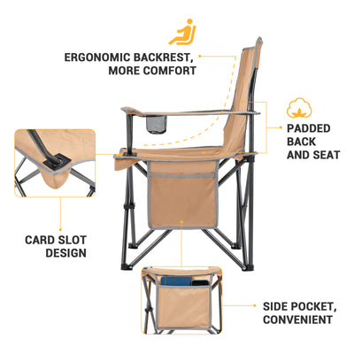 KingCamp Lightweight Folding Camp Chair