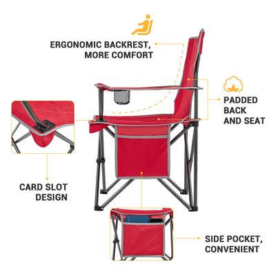 KingCamp Lightweight Folding Camp Chair