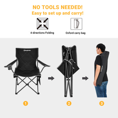 KingCamp Lightweight Folding Camp Chair