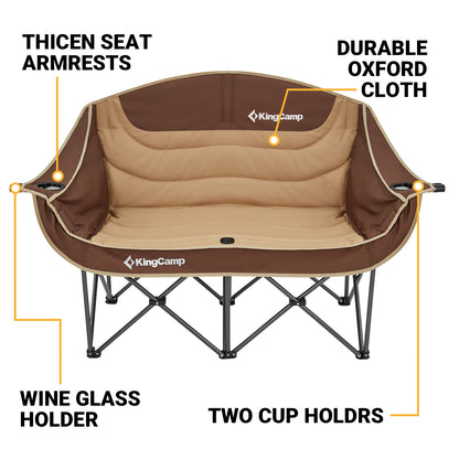 KingCamp CANNA C20 Loveseat Double Seat Chair