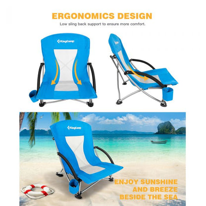KingCamp Low Sling Beach Chairs