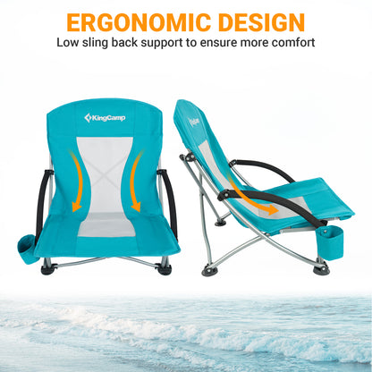KingCamp Low Sling Beach Chairs