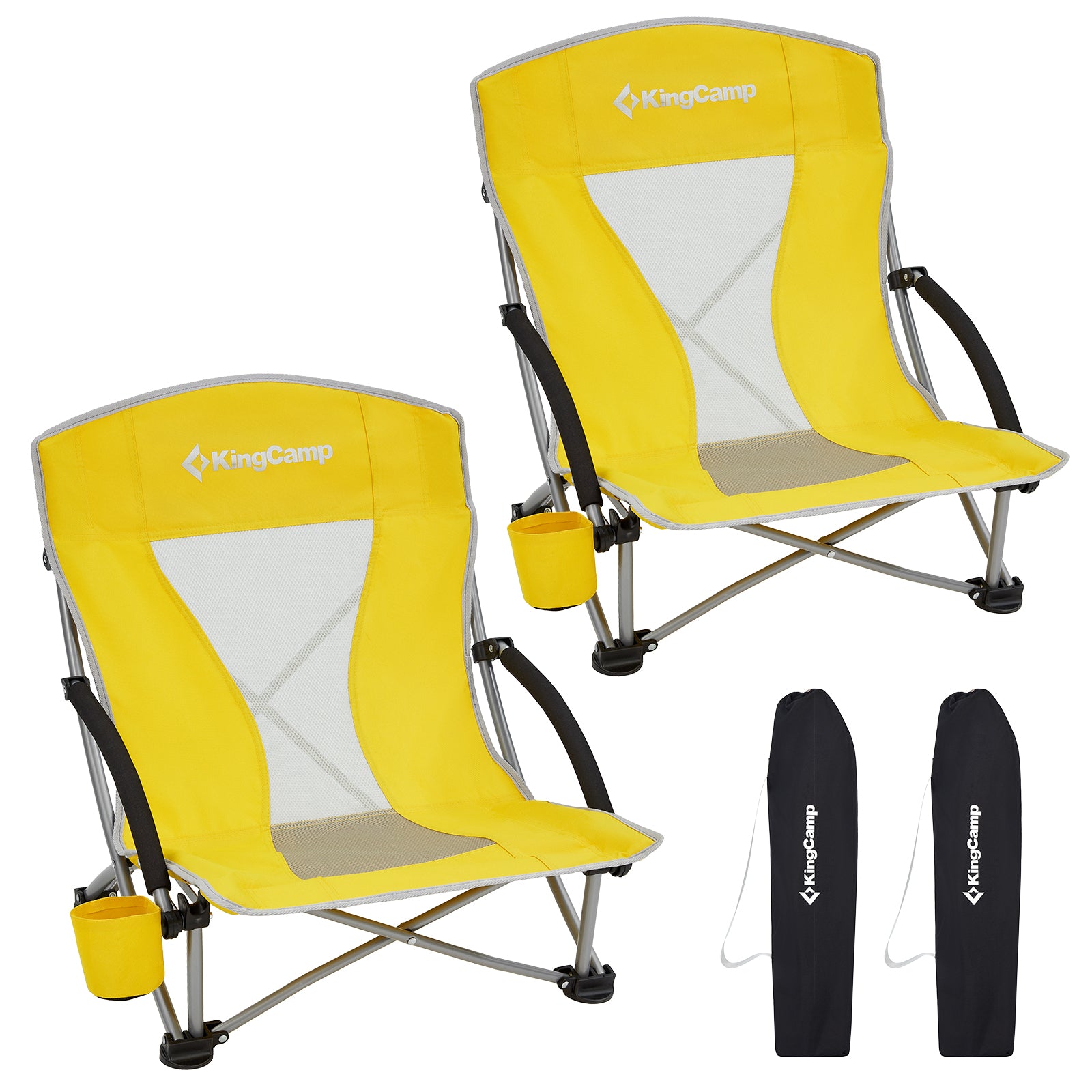 KingCamp Low Sling Beach Chairs