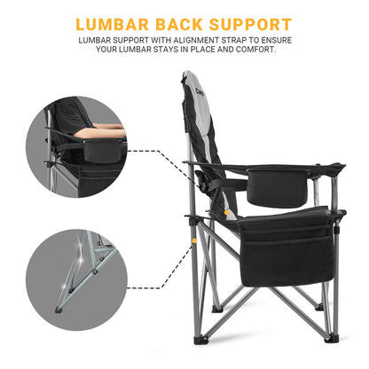 KingCamp Lumbar Support Oversized Chair