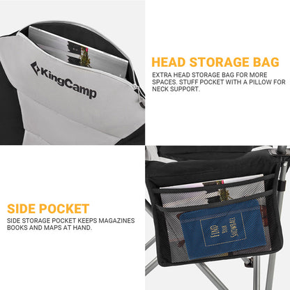 KingCamp Lumbar Support Oversized Chair