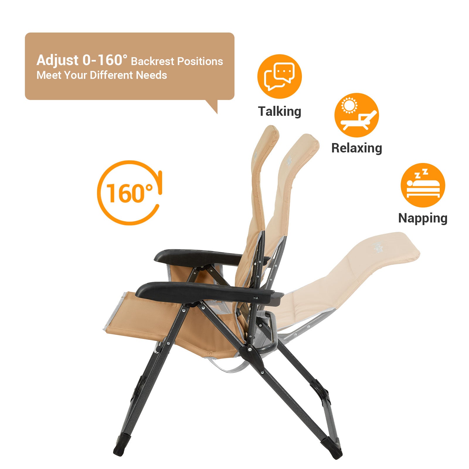 KingCamp adjustable chair