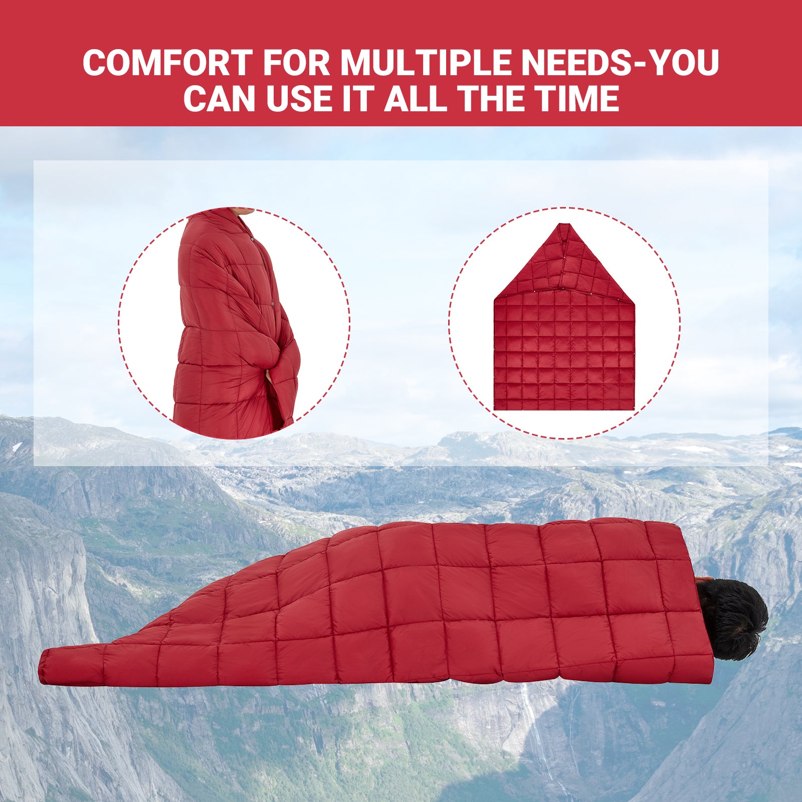 KingCamp Multipurpose Lightweight Blanket