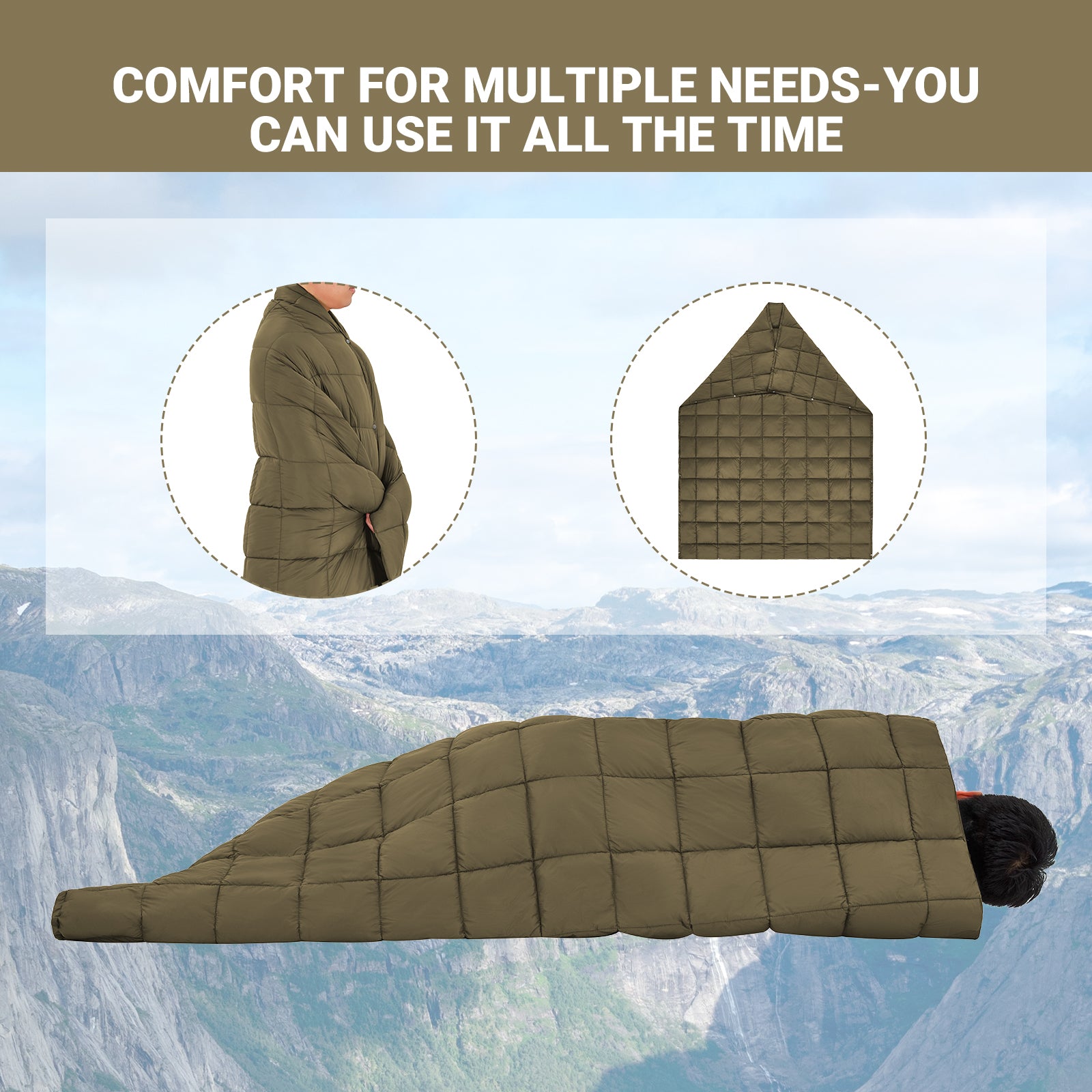 KingCamp Multipurpose Lightweight Blanket