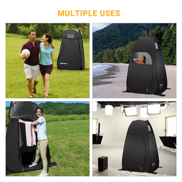KingCamp Camping Shower Tent Pop Up Changing Tent Portable Dressing Room Privacy Tent for Portable Toilet Pop Up Pod with Carry Bag