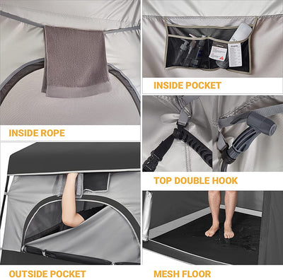 KingCamp Outdoor Privacy Shower Tent