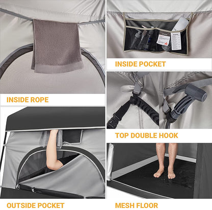 KingCamp Outdoor Privacy Shower Tent