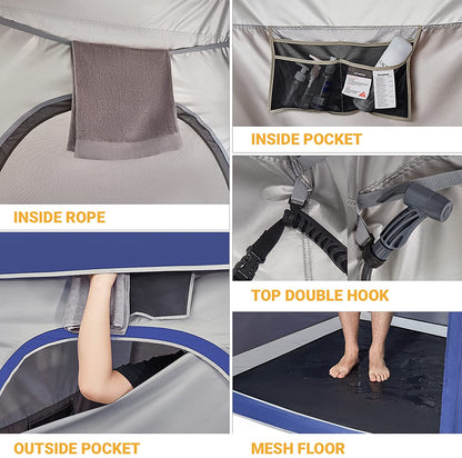 KingCamp Outdoor Privacy Shower Tent