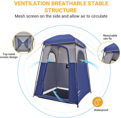 KingCamp Outdoor Privacy Shower Tent