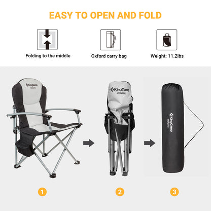 KingCamp Oversize Padded Camping Chair