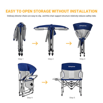 KingCamp Oversized Camping Directors Chair