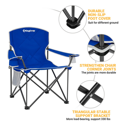 KingCamp Oversized Folding Camping Chairs