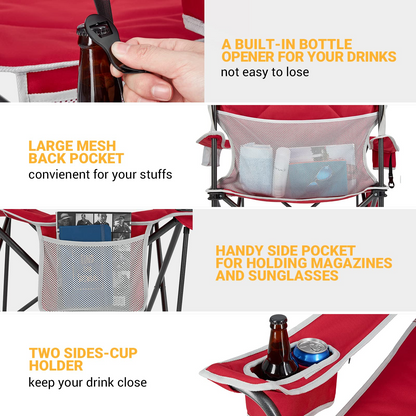 KingCamp Oversized Folding Camping Chairs