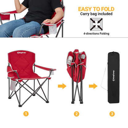 KingCamp Oversized Folding Camping Chairs