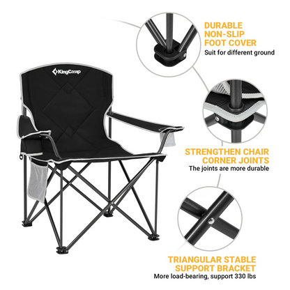 KingCamp Oversized Folding Camping Chairs