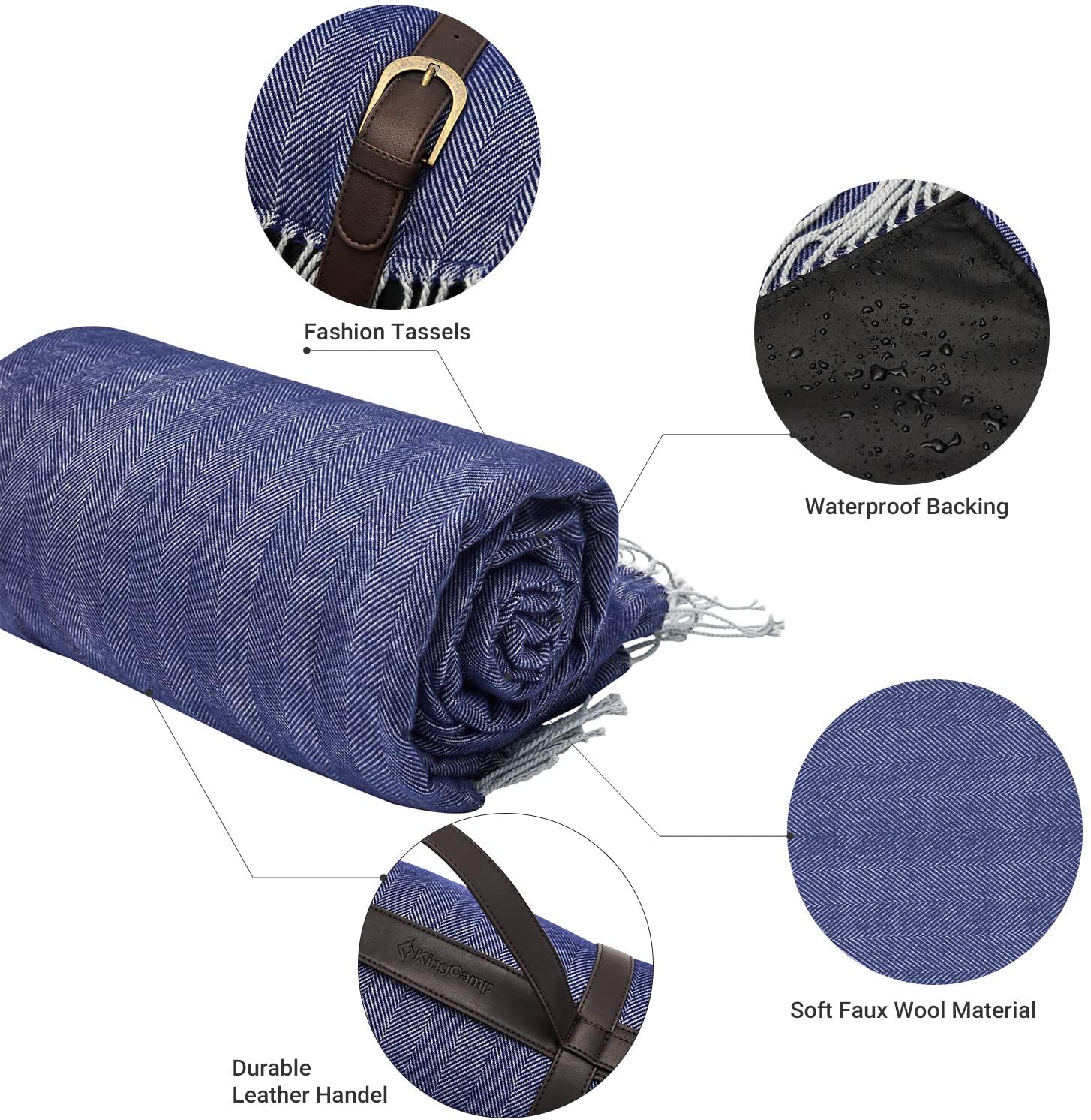 KingCamp Picnic Beach Blanket