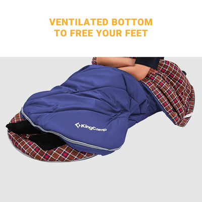 KingCamp Plus Size 3-4 Season Sleeping Bag