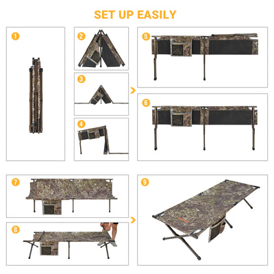 KingCamp Portable Heavy Duty Cot