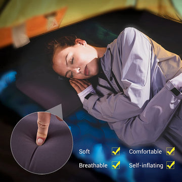 KingCamp Outdoor Self-inflating Neck & Lumbar Support Pillow