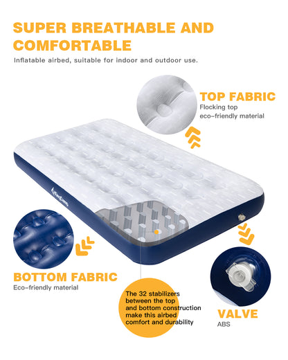 KingCamp Sleeping Pad Coil-Beam Technology Mattress