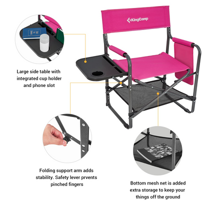 KingCamp Tall Directors Heavy Duty Chair