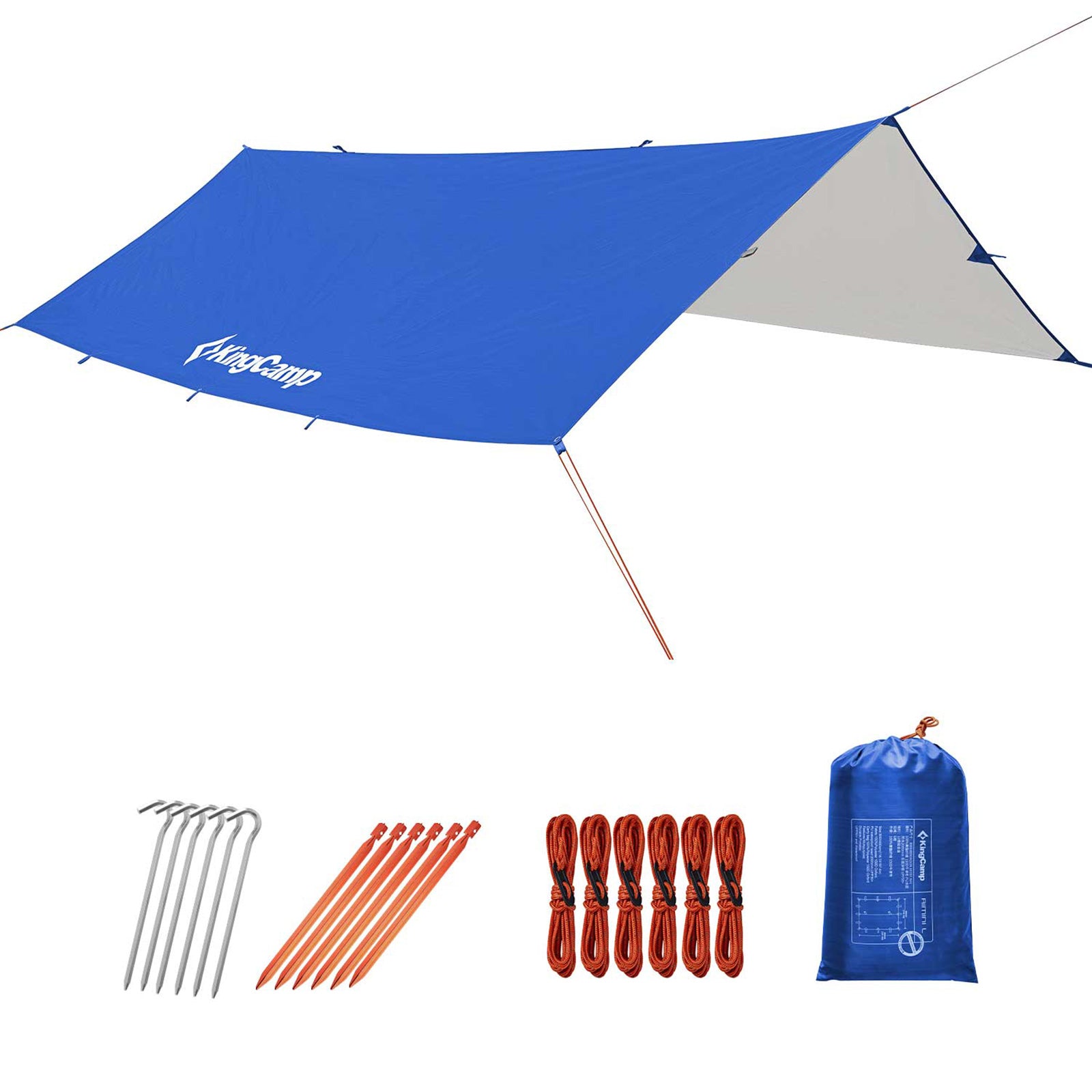 KingCamp UPF50+ Lightweight Tent Tarp Hammock Shade
