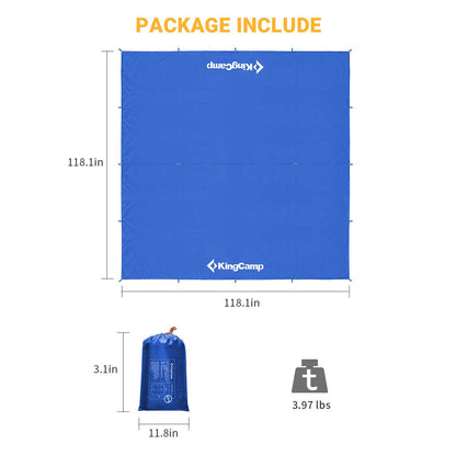KingCamp UPF50+ Lightweight Tent Tarp Hammock Shade