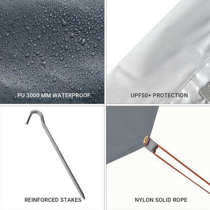 KingCamp UPF50+ Lightweight Tent Tarp Hammock Shade