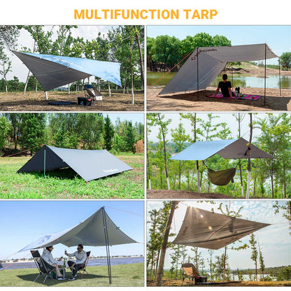 KingCamp UPF50+ Lightweight Tent Tarp Hammock Shade