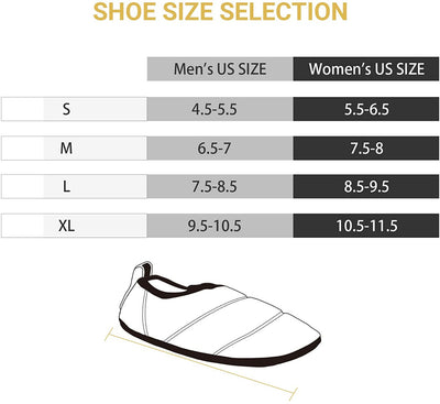 KingCamp Unisex Winter Camping Slippers