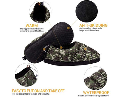 KingCamp Unisex Winter Camping Slippers