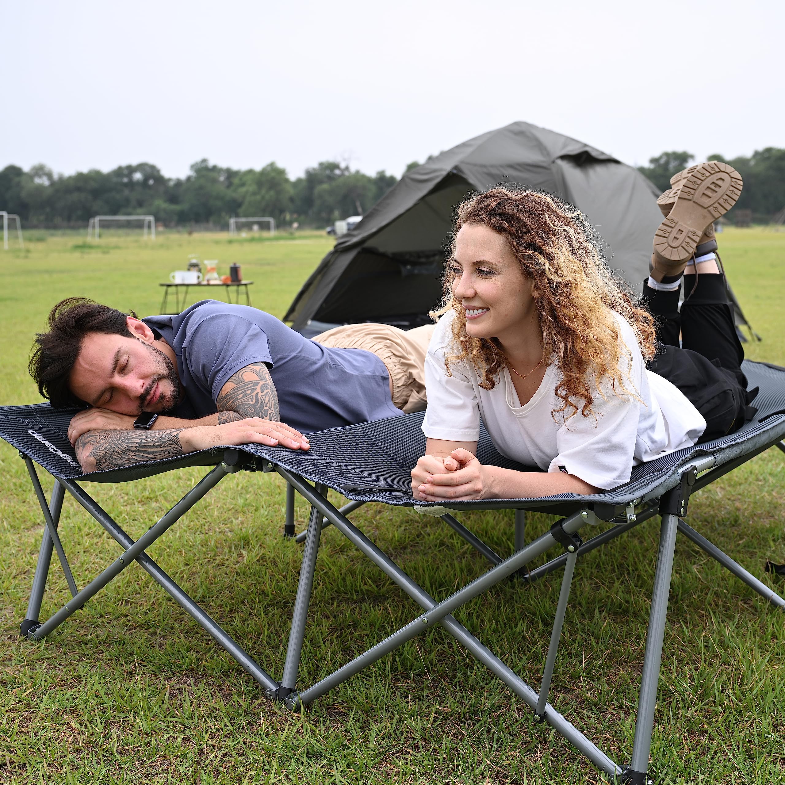 Foldable Bed KingCamp Oversized Double Camping Cot