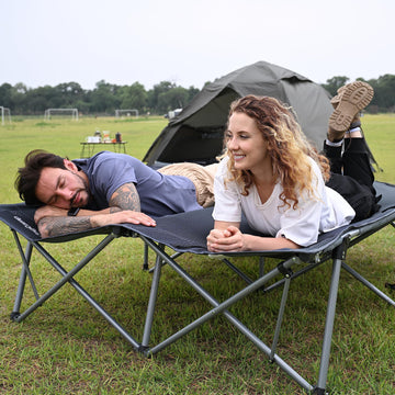 KingCamp Luxury Double Folding Camping Cot - Comfortable Camping for Two –  KingCamp Outdoors