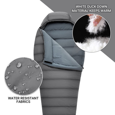 duck down sleeping bag