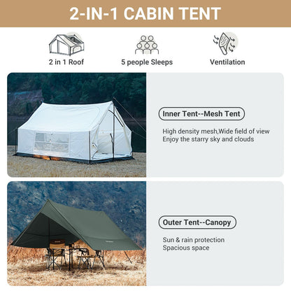 family camping tent