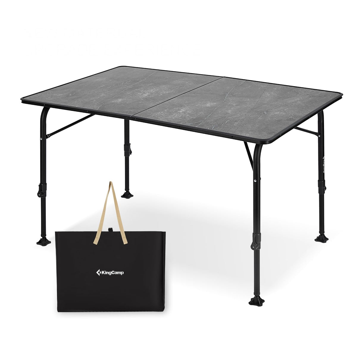 KingCamp Meteoritem P10 Folding Camping Table Luxury, Stability, and