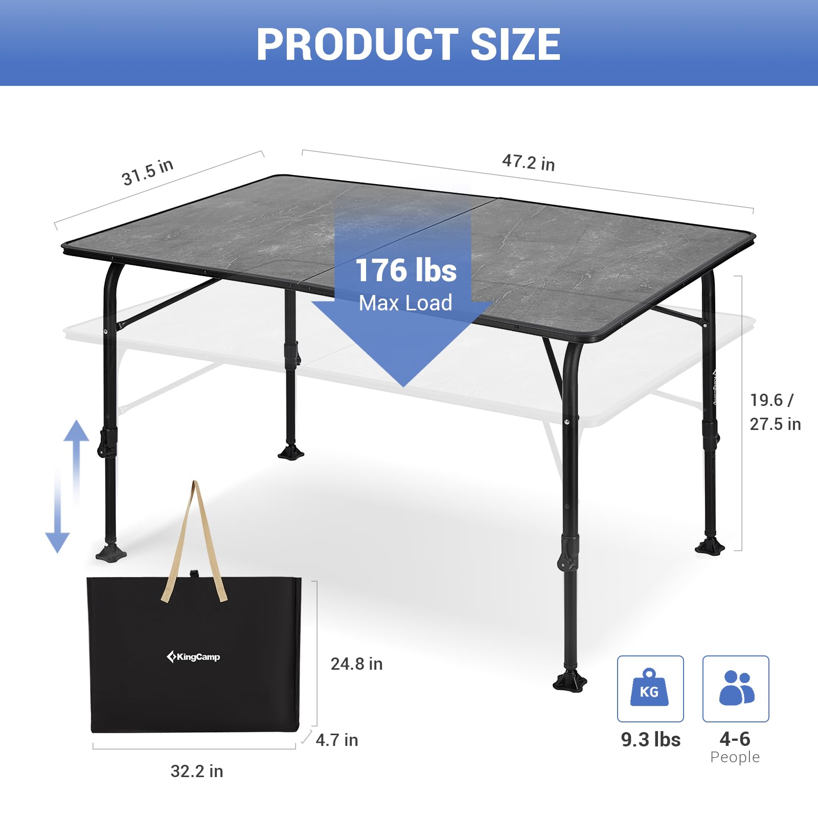 large folding table