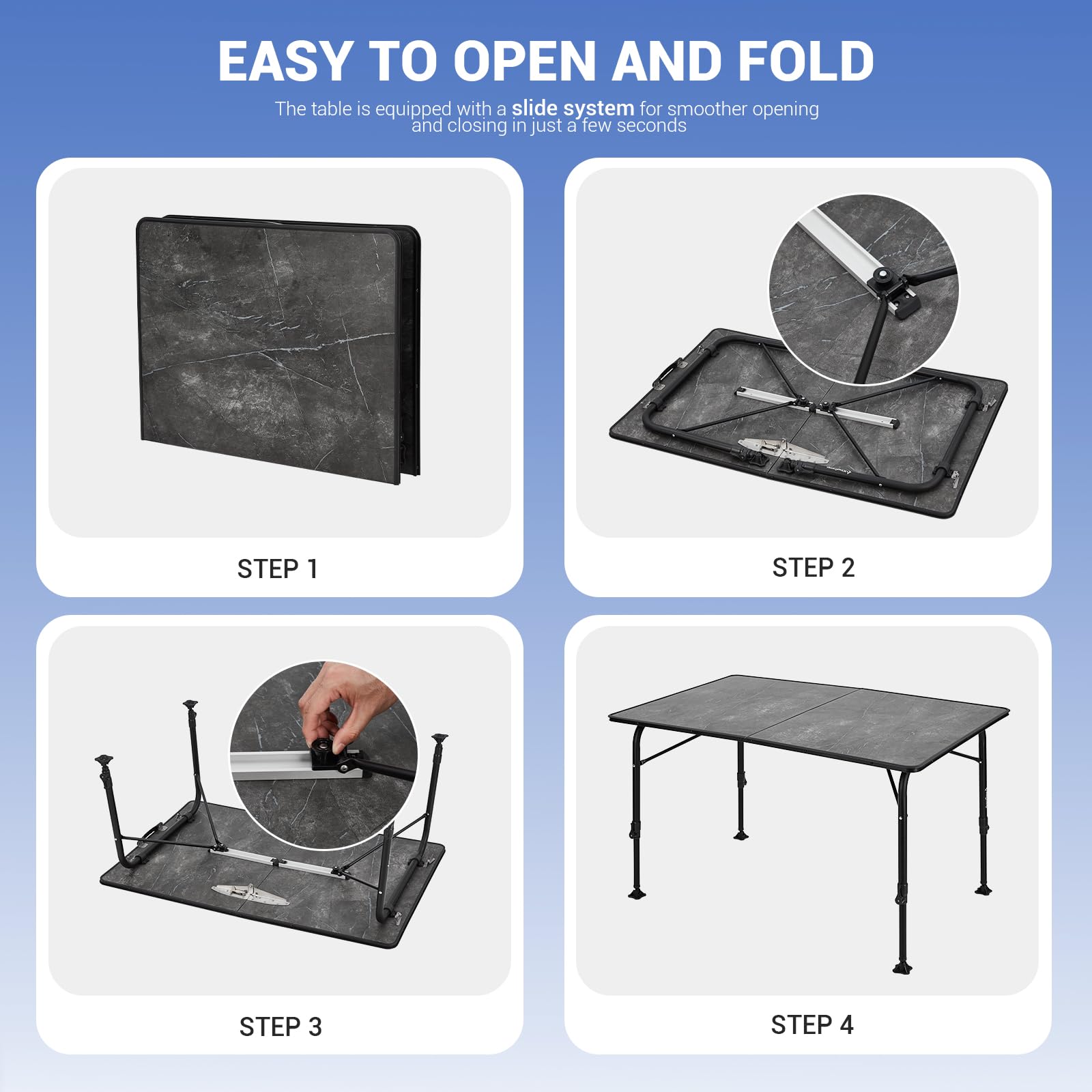 folding table