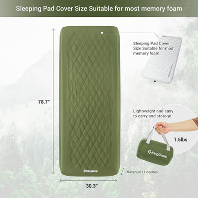 green mat cover