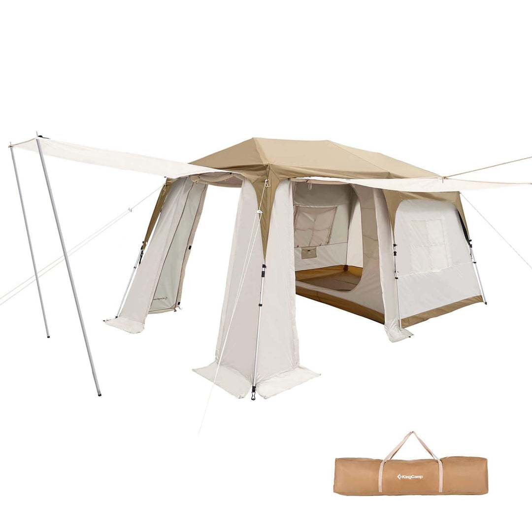 quick tents to set up KingCamp Mountain In T2 Quick-Setup Cabin Tent