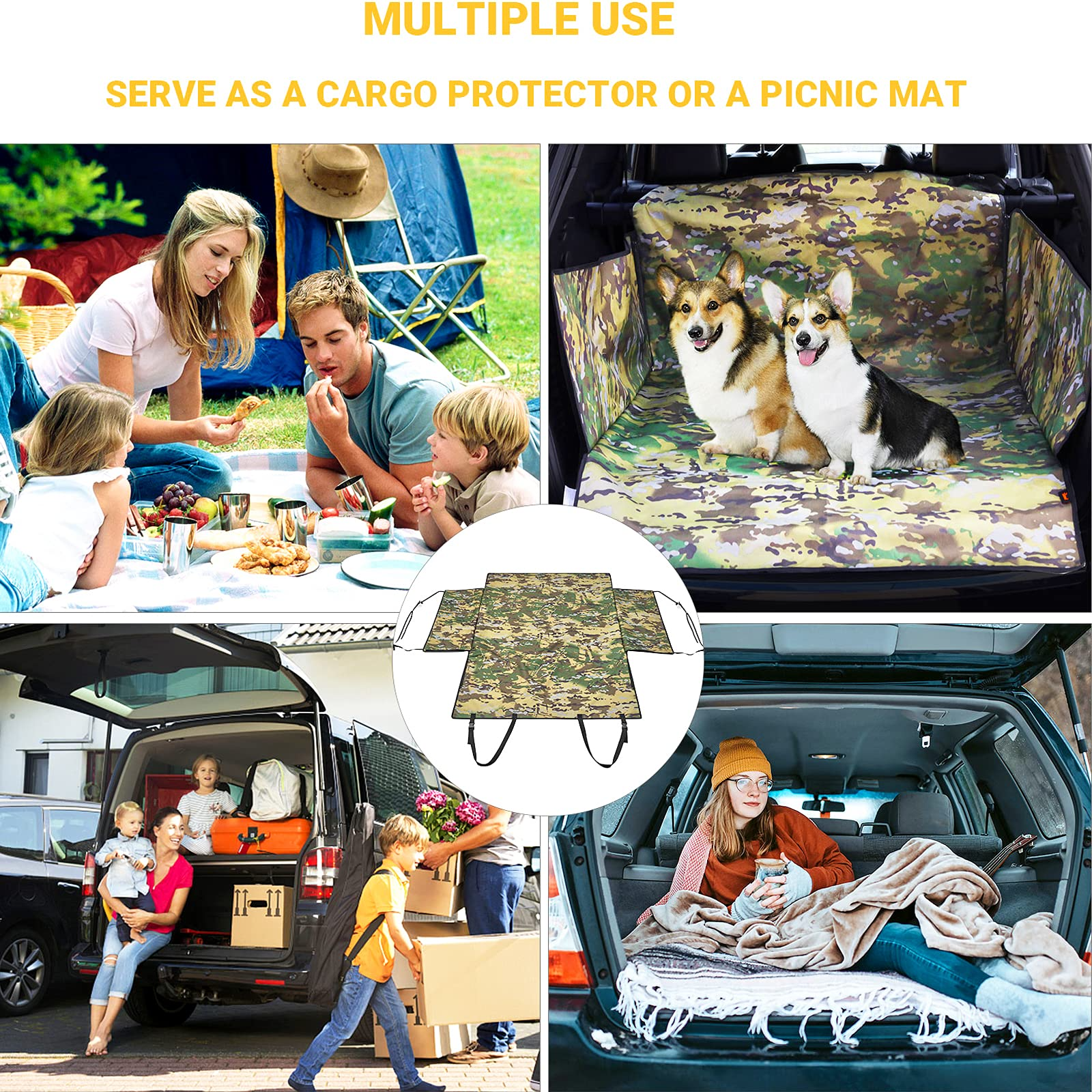 Kingcamp SUV Cargo Liner for Dogs