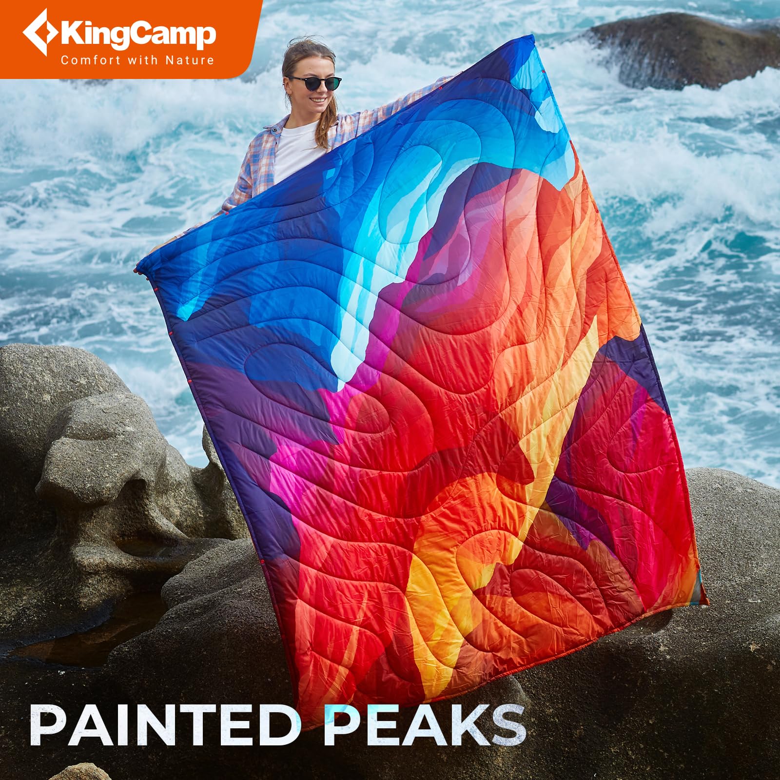 KingCamp BLANKET SMART 150 XL Lightweight Camping Blanket
