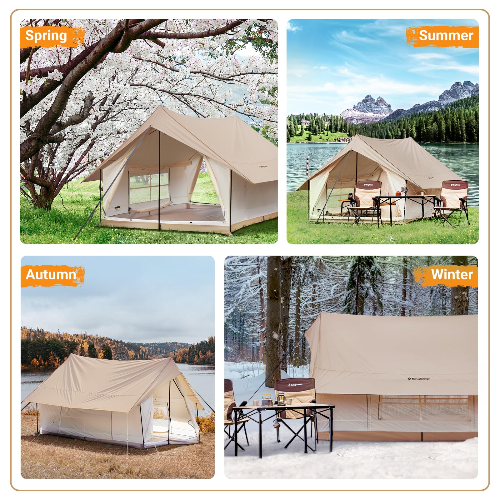 KingCamp tents