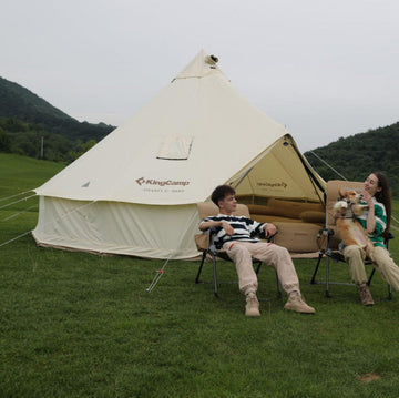 Buy KingCamp Khan Glamping Bell Tent Now – KingCamp