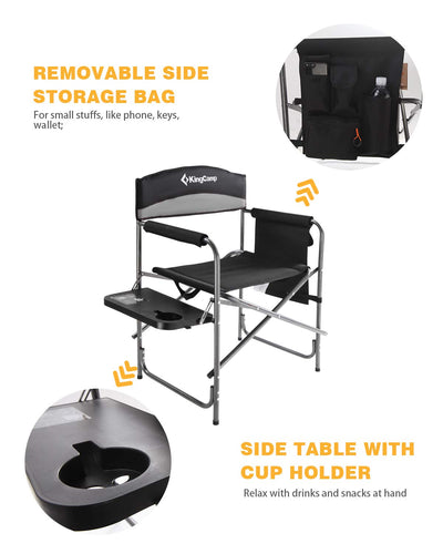 KingCamp Oversize Padded Seat Chair